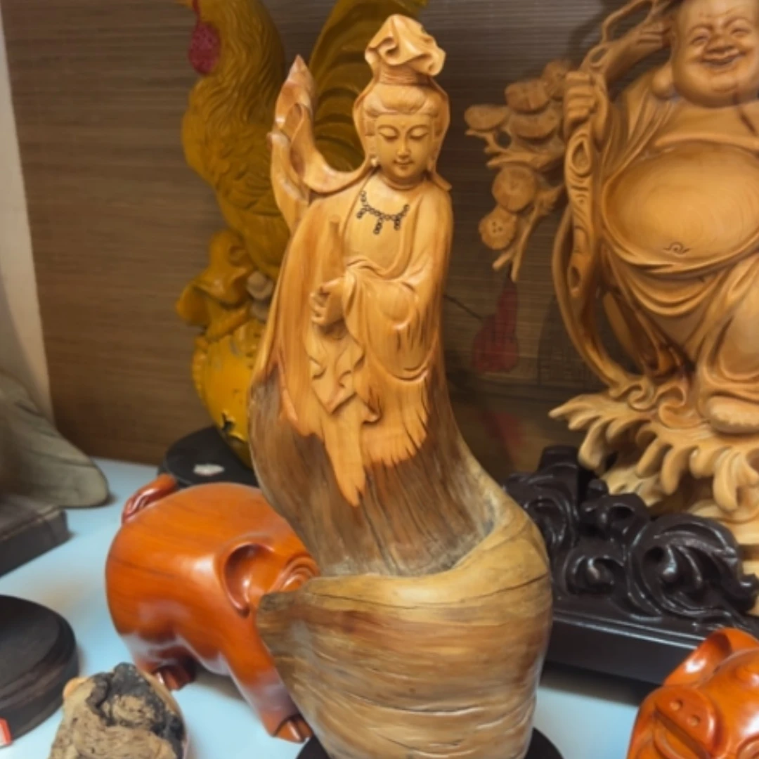 【闪购商品】柏木工艺品摆件工艺品