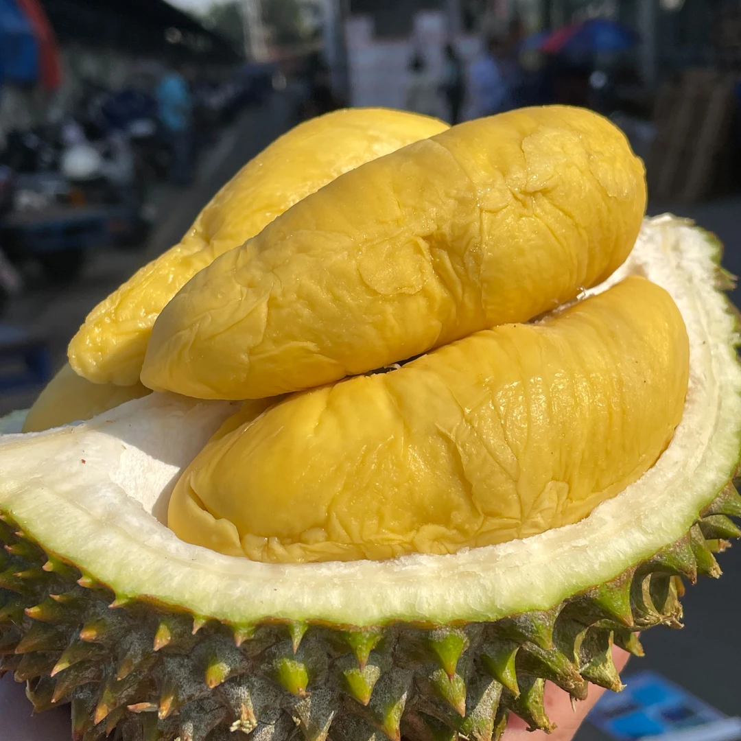 必入款福利【鲜果】马来西亚猫山王榴莲D197保4房肉少房赔到手就吃