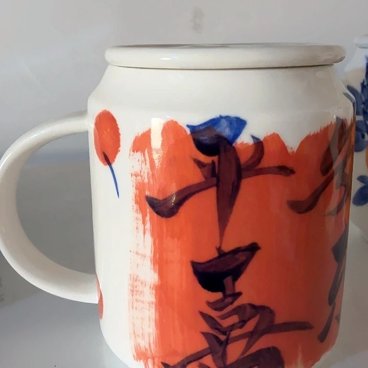 景德镇陶瓷手工手绘水壶