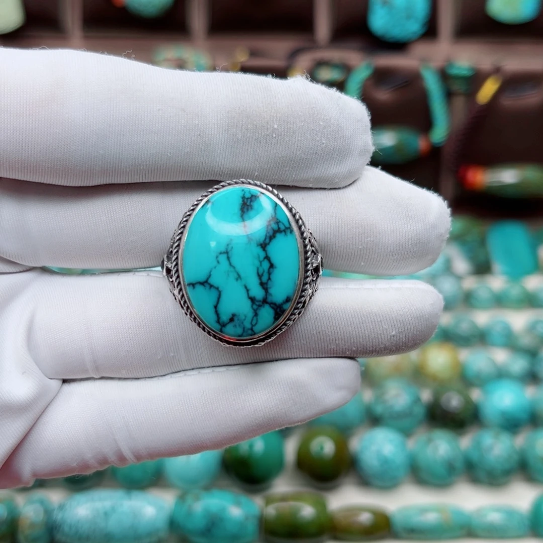 绿松石未镶嵌纯天然原矿绿松石