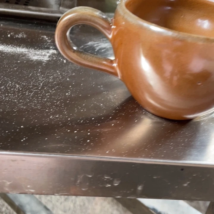 浪鬼家釉绘柴烧餐具@****@杯