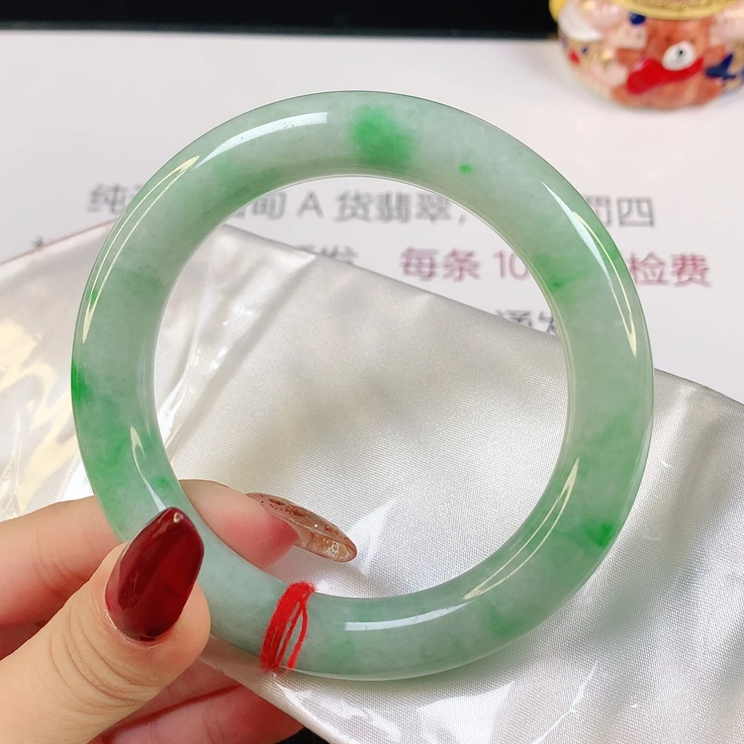 翡翠手镯未镶嵌缅甸天然1511