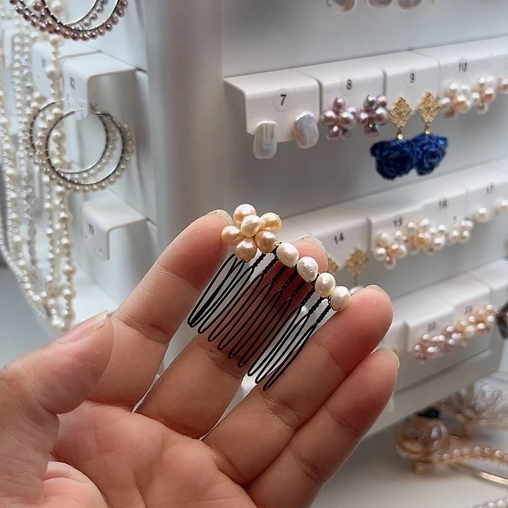 未镶嵌淡水珍珠发饰