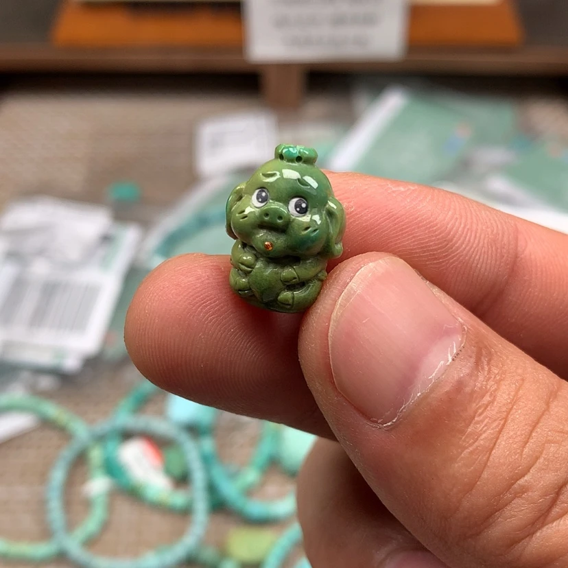 【闪购商品】绿松石未镶嵌颈饰32