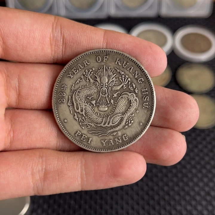 金属大头龙洋船洋工艺品