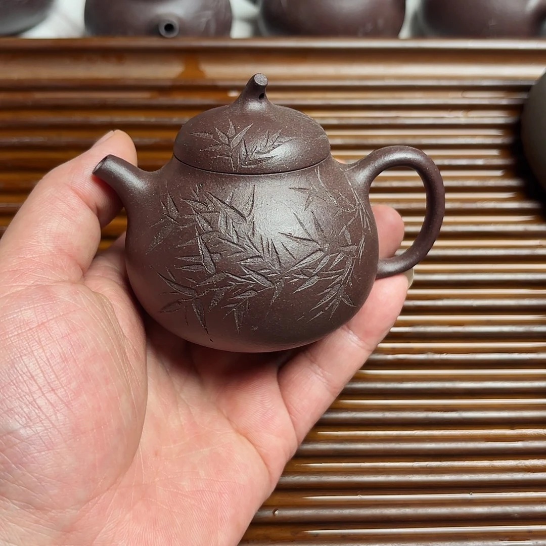 紫砂茶壶全手工茄瓜