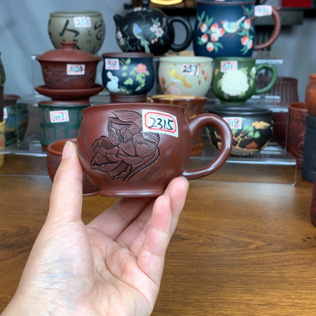 茶杯紫砂宜兴紫砂茶具