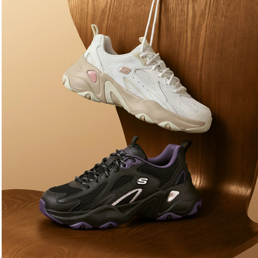 【糯米熊】斯凯奇秋冬新款老爹鞋女鞋厚底增高百搭休闲运动鞋150523