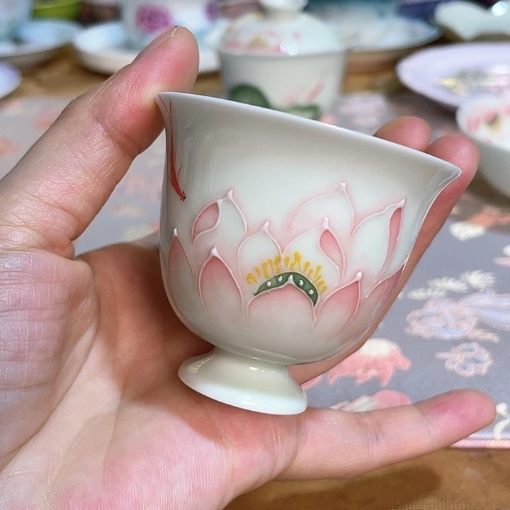 【闪购商品】荷漾鱼影念露杯哈哈哈