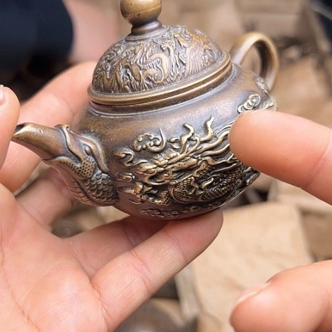 铜制文玩把玩物件