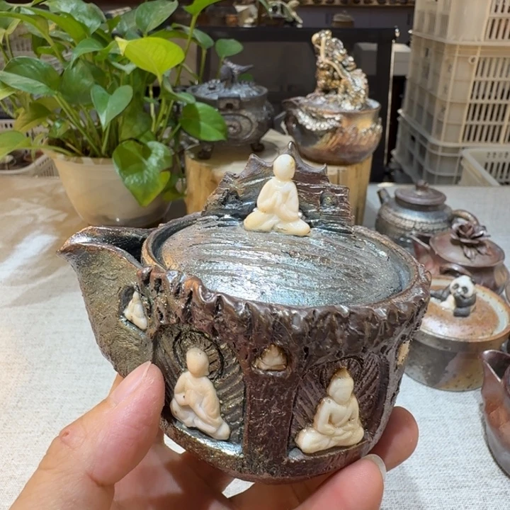 陶盘柴烧福利新品多多