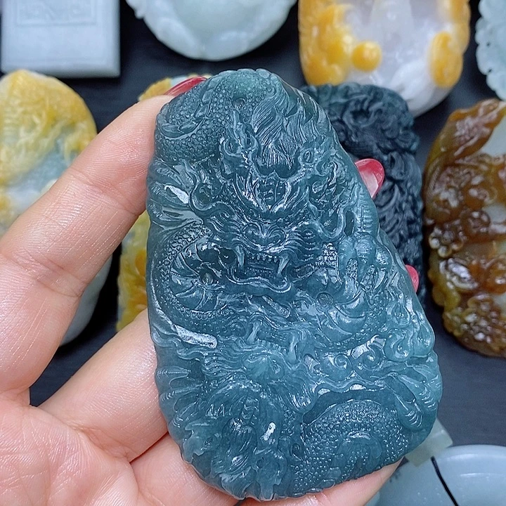 立***春定制翡翠未镶嵌翡翠