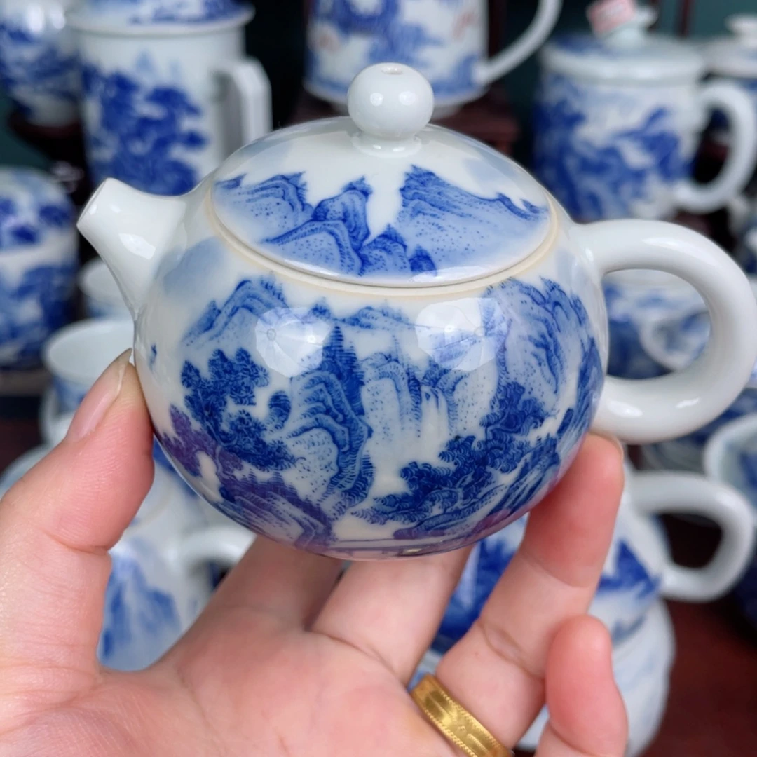 手工手绘青花青花