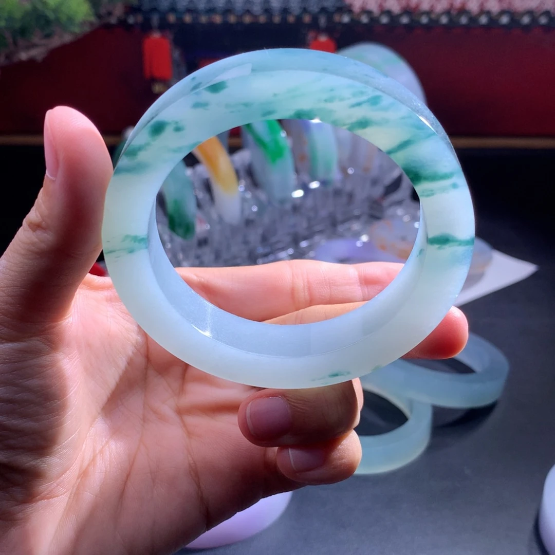 定制翡翠手镯未镶嵌