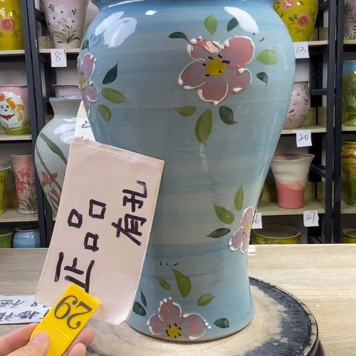景德镇高温陶瓷花盆