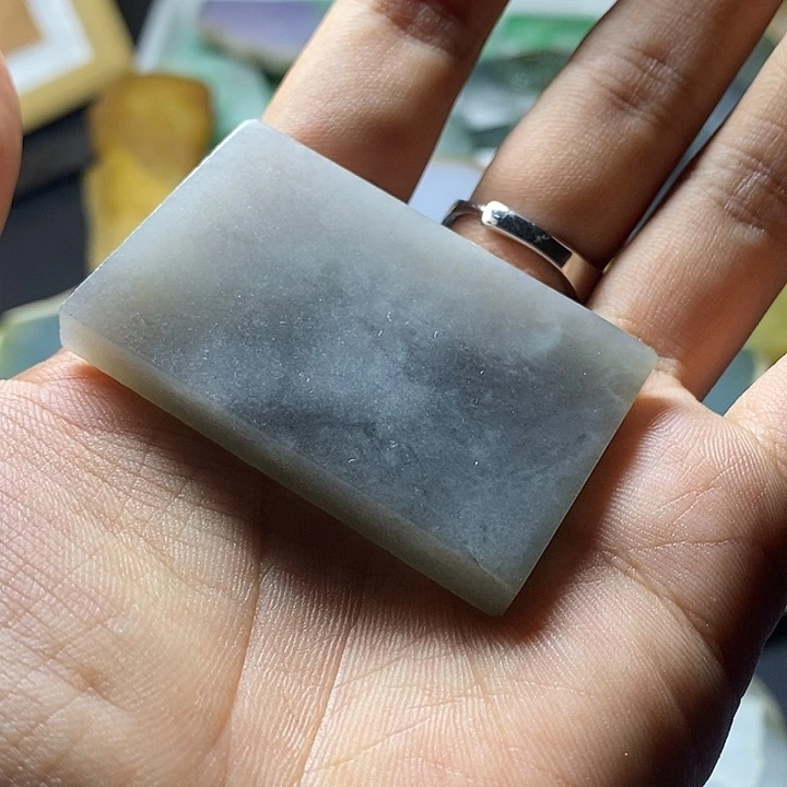 定制翡翠未镶嵌陈****说纯天然缅甸翡翠A货