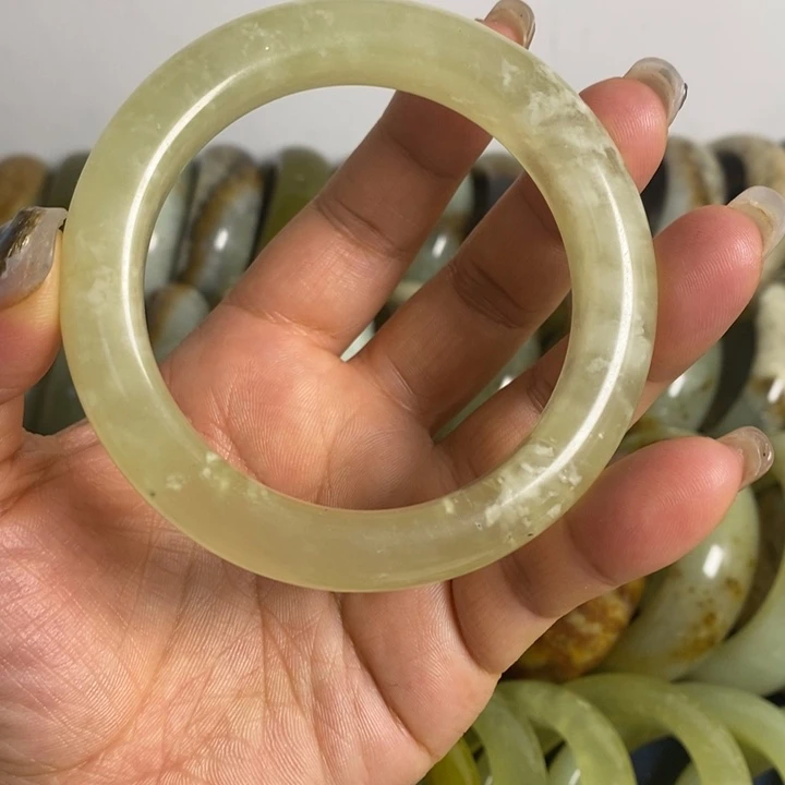 蛇纹石玉合金手镯