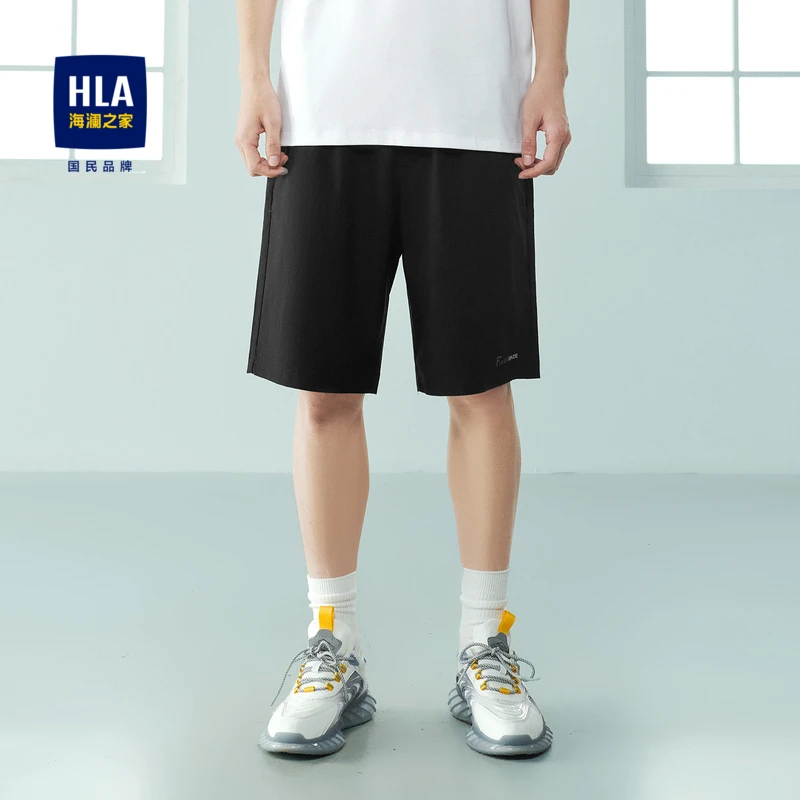 【大表姐专属】HLA海澜之家宽松松紧腰印花舒适利落休