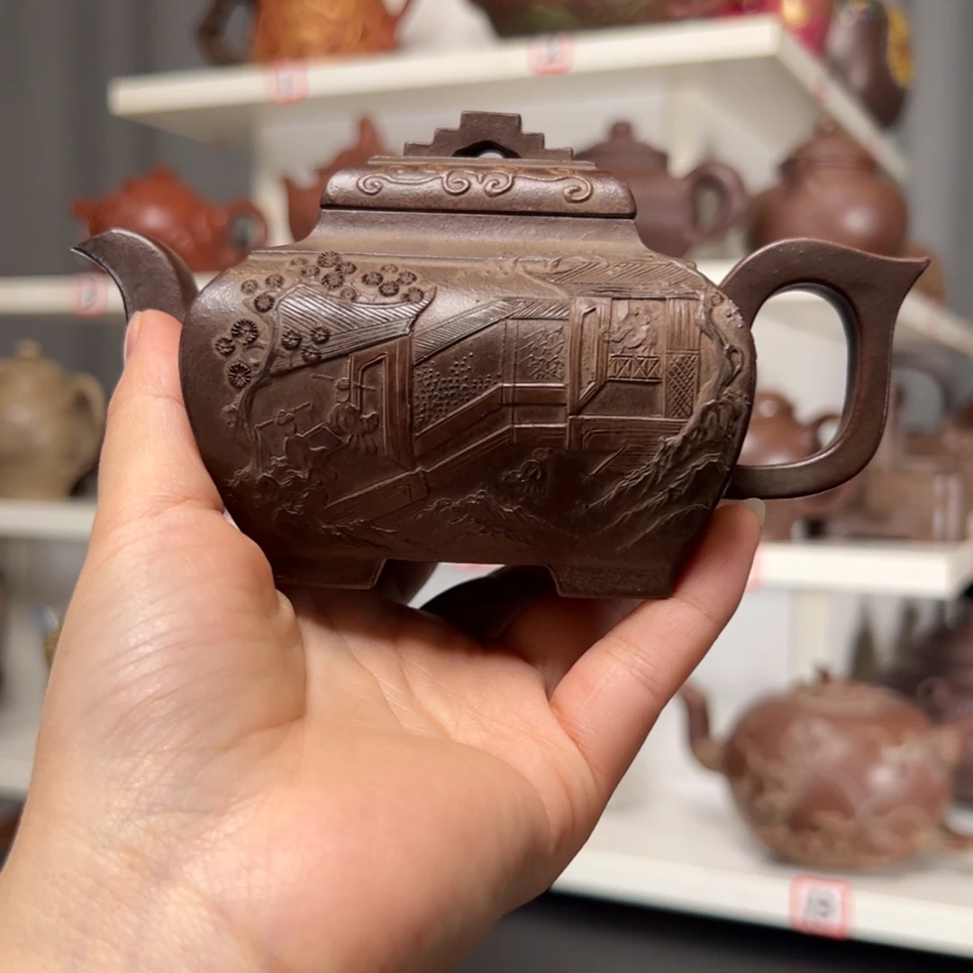 好***友茶壶紫砂原矿紫砂壶系列