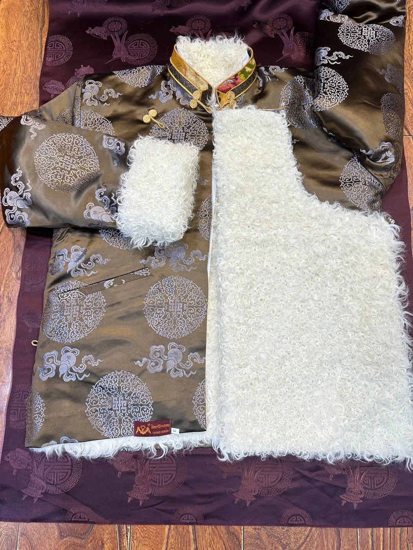 纯羊羔毛外套（男士