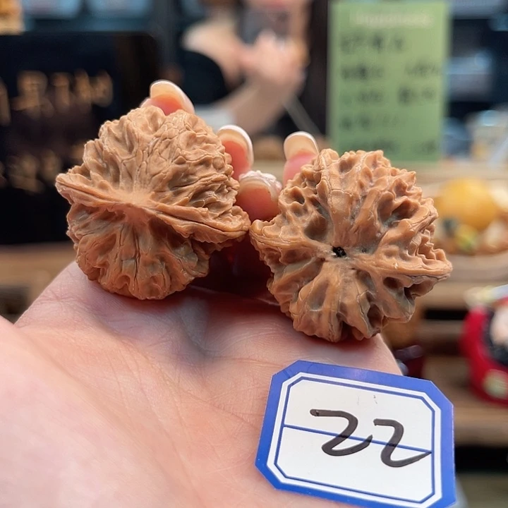 把件文玩核桃35苹果圆