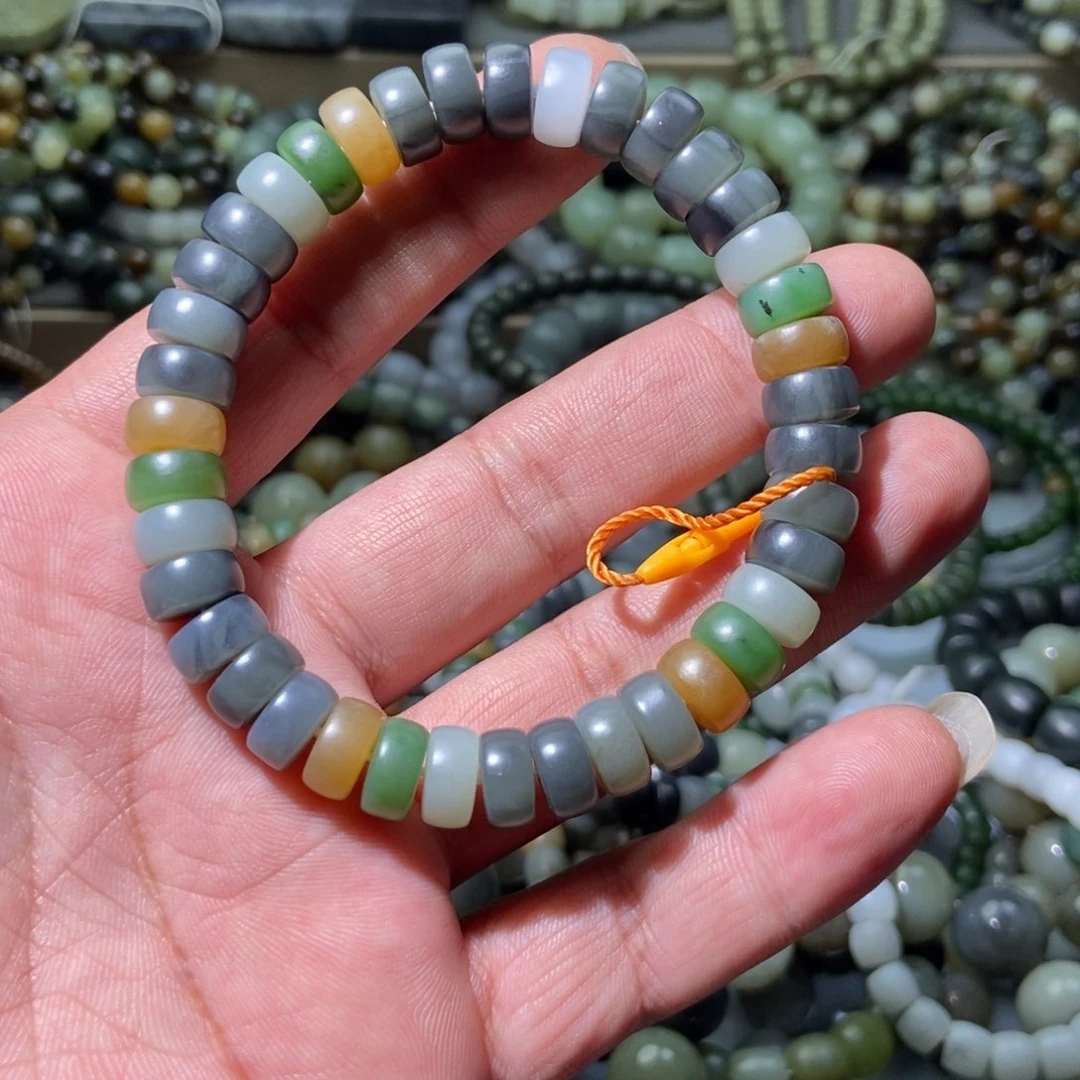 和田玉手链未镶嵌