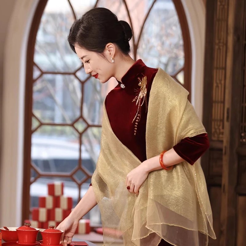 春秋时尚百搭防晒丝巾搭配衣服气质女款爆款2025新款