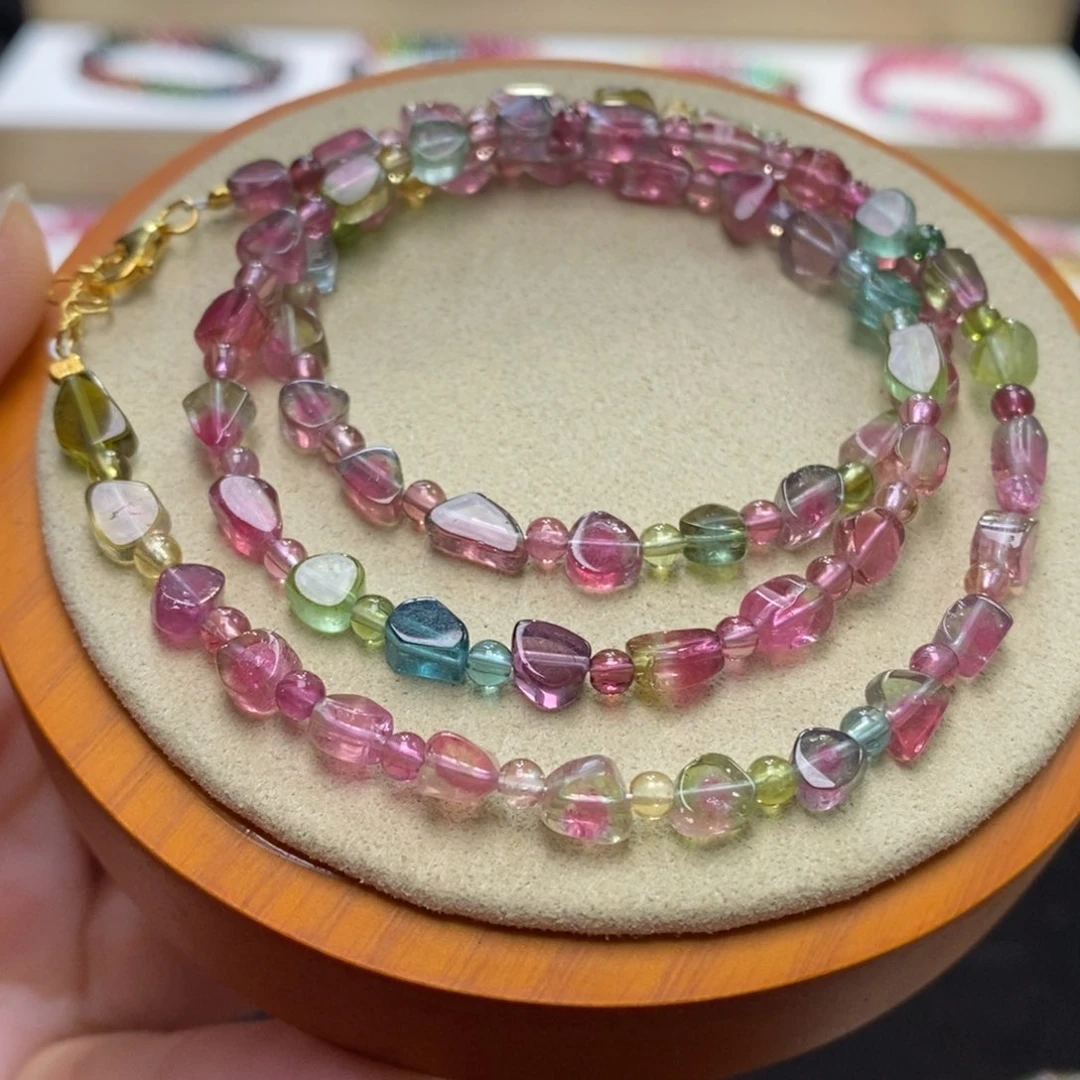 【闪购商品】碧玺手串未镶嵌两天看货期