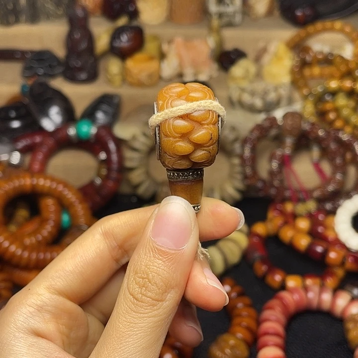 牛骨手串/手链牛骨吞金兽