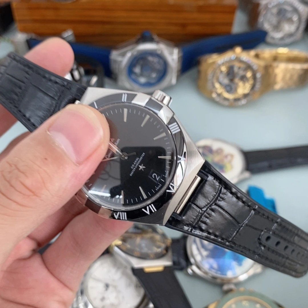 御***&钢机械机芯锻造碳镀金欧家星座黑色