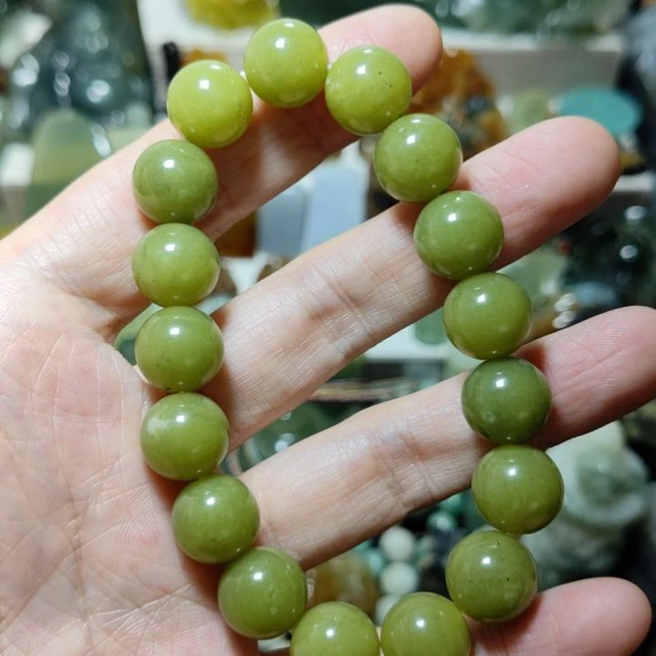 岫玉未镶嵌手串款式