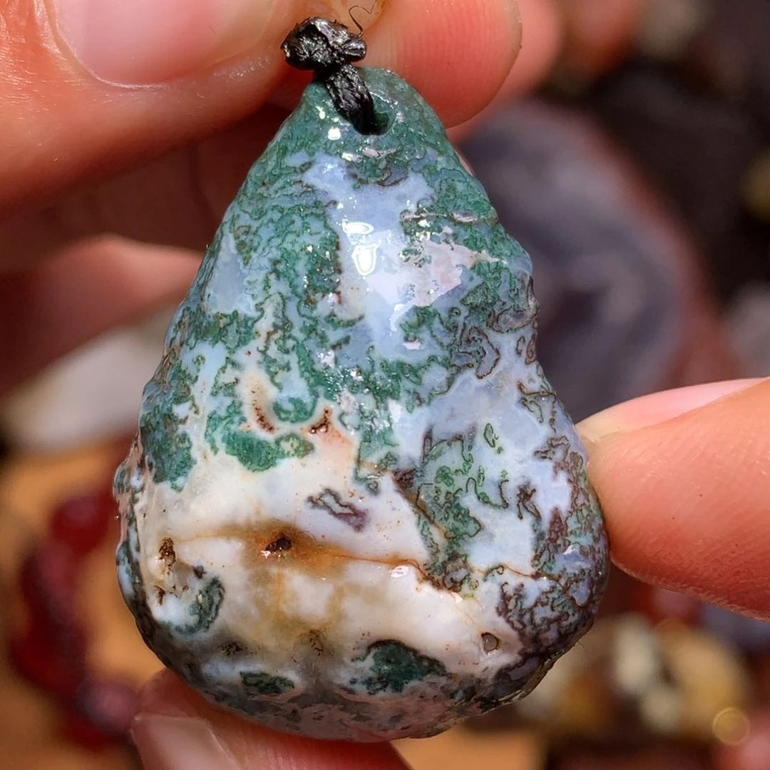 未镶嵌玛瑙/玉髓珠宝半成品