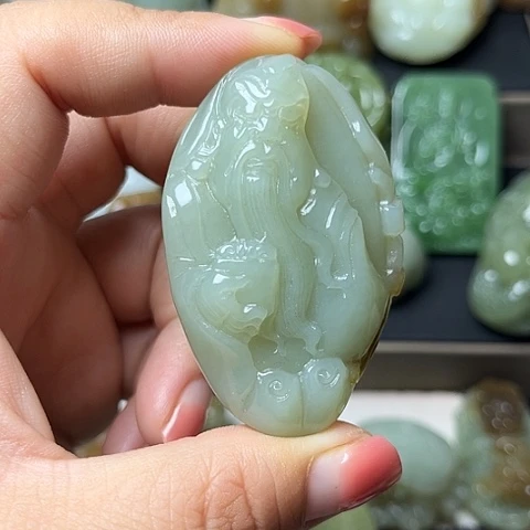 颈饰未镶嵌和田玉