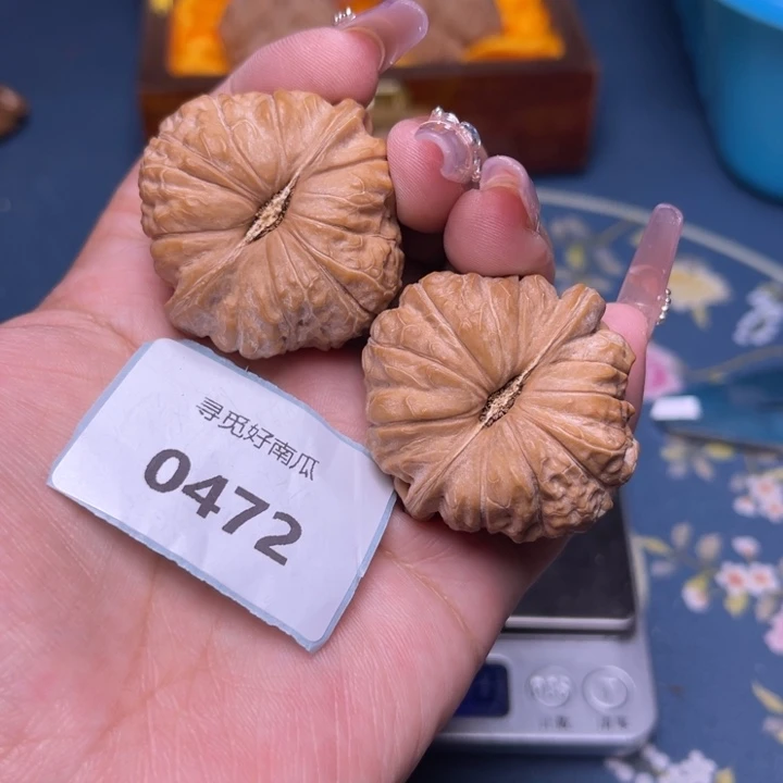 文玩核桃把件德南瓜墩41.0472