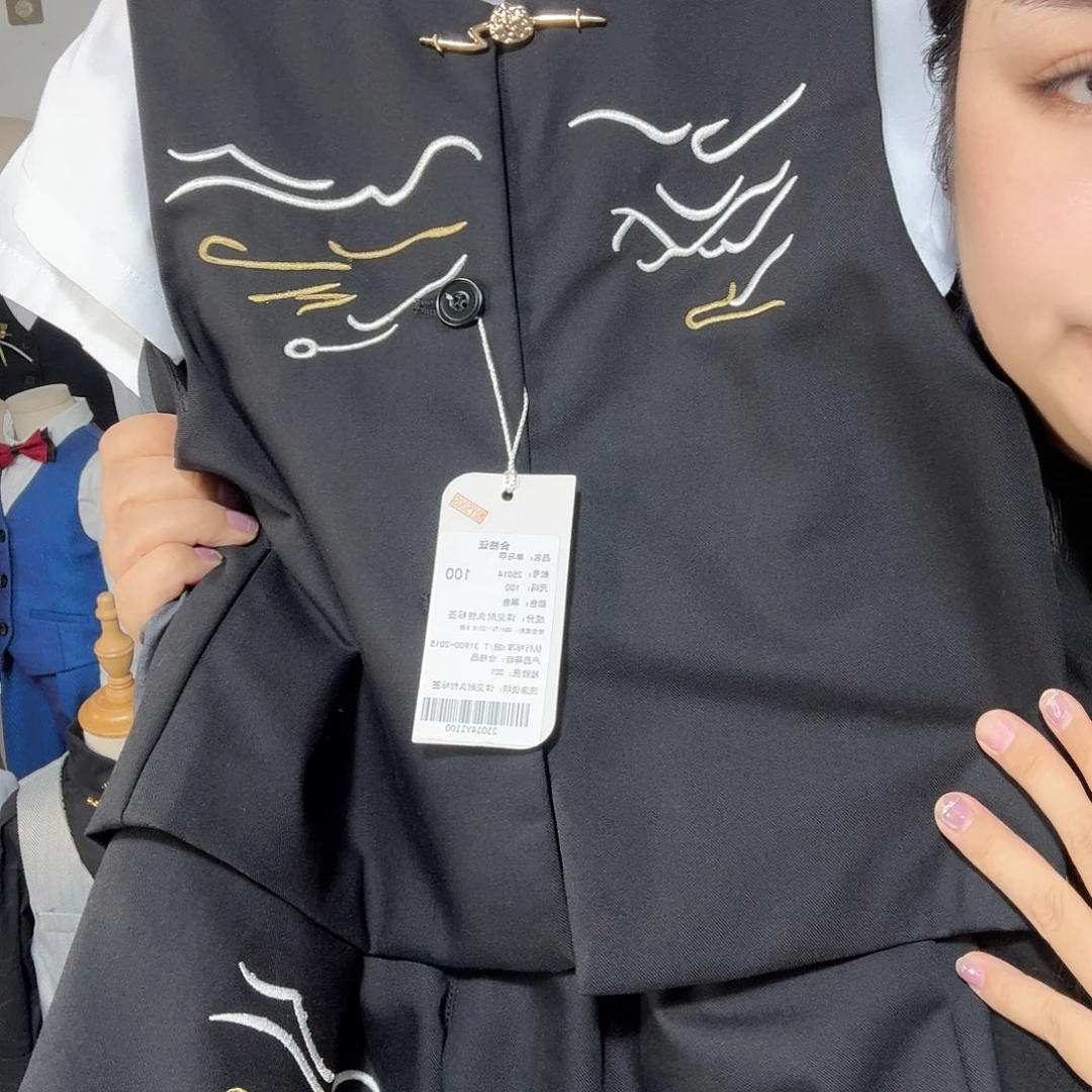 童装礼服三件套国风