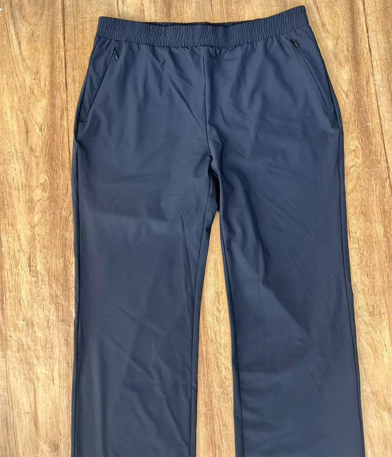 485-夏款休闲裤，平口直筒裤，无洗标韩国订单余，透气速干面料好