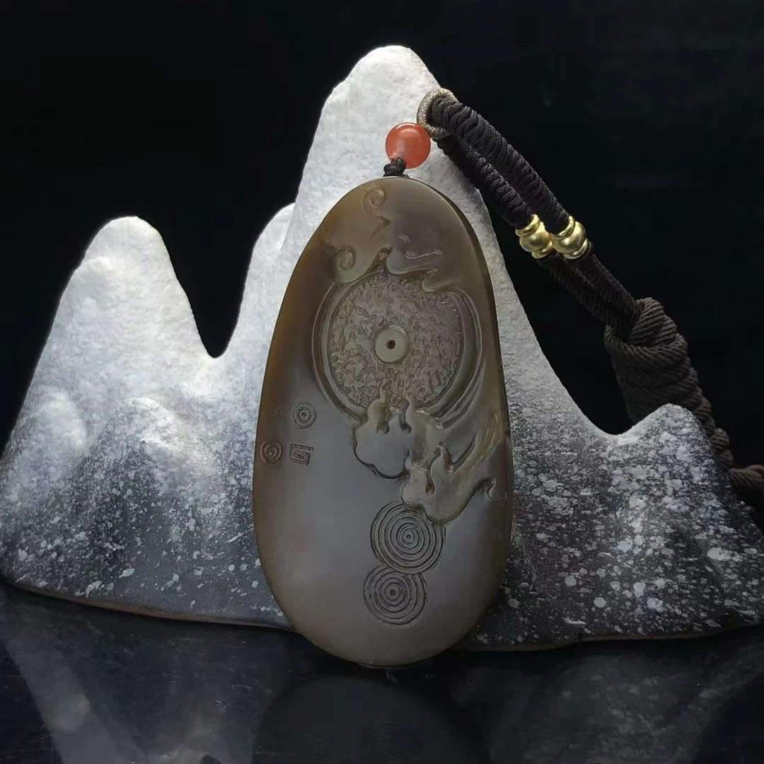 A1569 和田玉挂件 EY243514