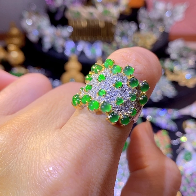 【闪购商品】翡翠挂件银S925镶嵌