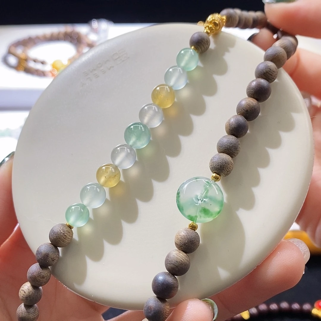 翡翠散珠清爽双圈