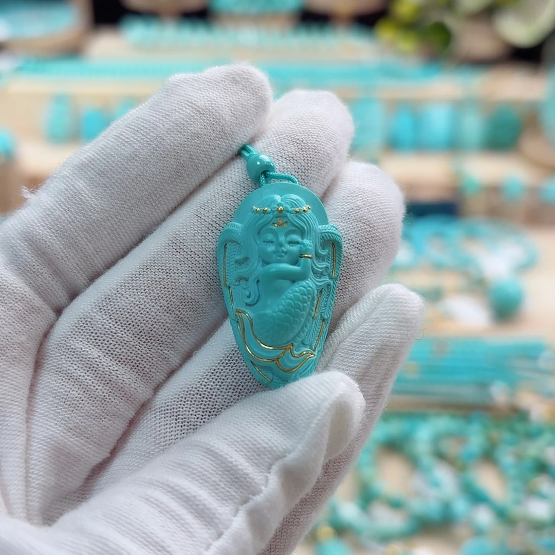 绿松石未镶嵌珠宝奇石