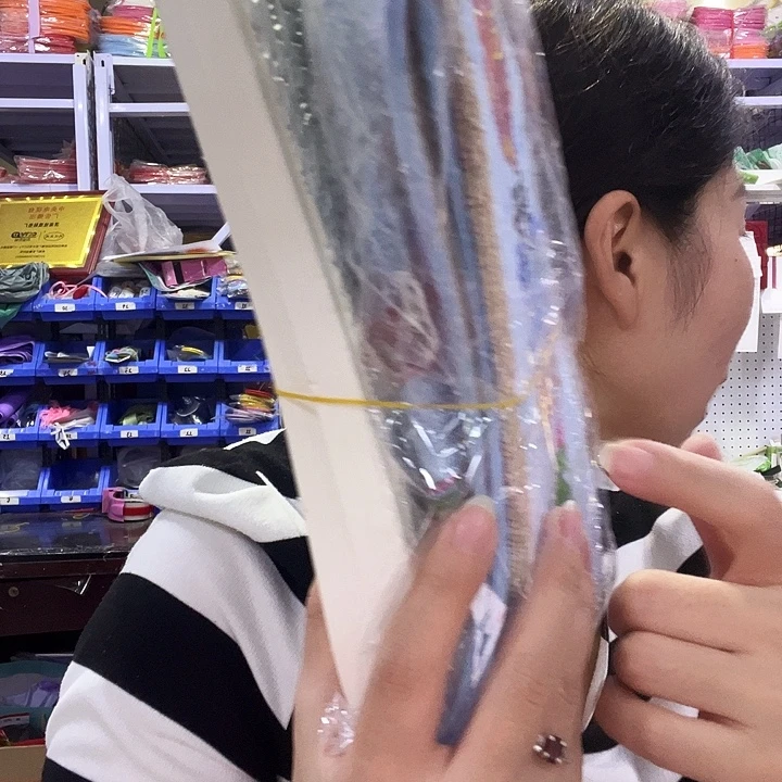 幸***孩十字绣鞋垫半成品微瑕图拖鞋t2244码
