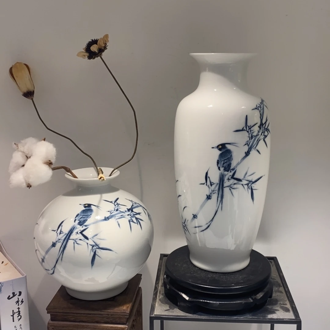 瓶景德镇陶瓷花瓶摆件