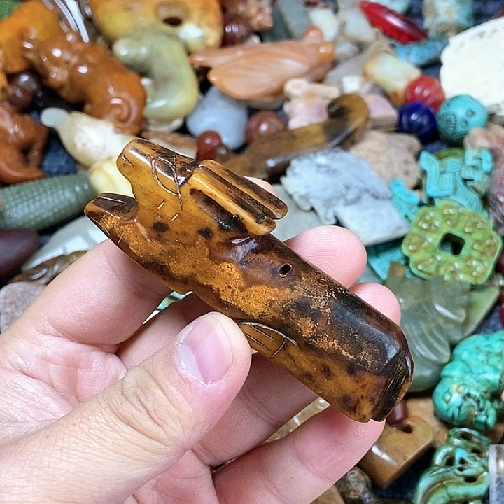 和田玉未镶嵌颈饰103