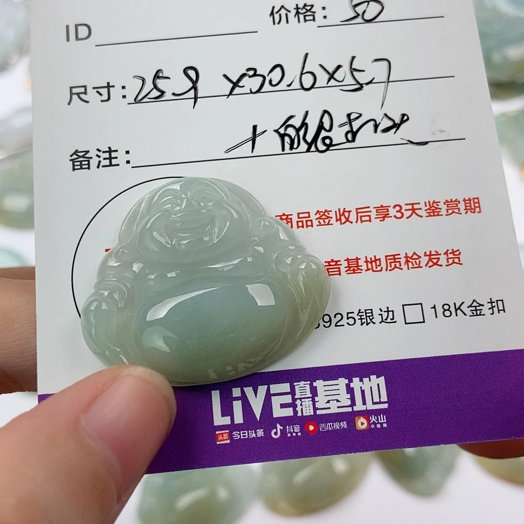 颈饰未镶嵌翡翠翡翠