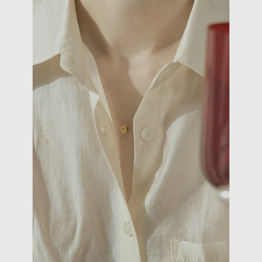 经典！菱形小金豆非T恤xianglian B4801