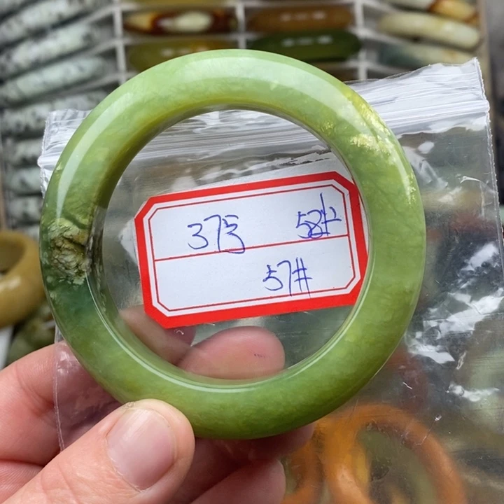 未镶嵌蛇纹石玉手绳