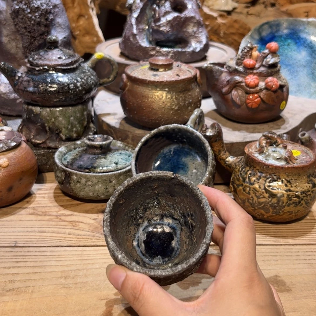 【闪购商品】柴烧手工茶具茶杯