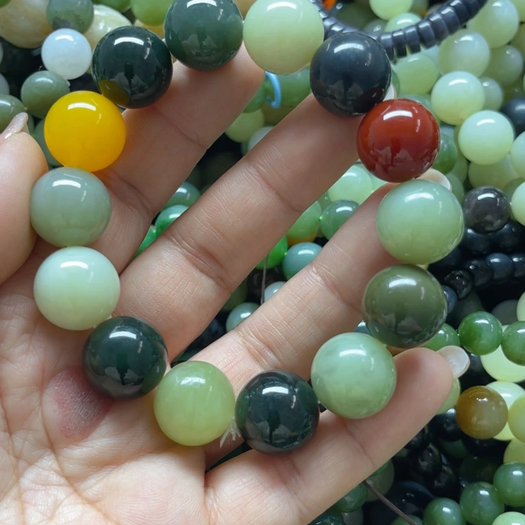 和田玉手链未镶嵌