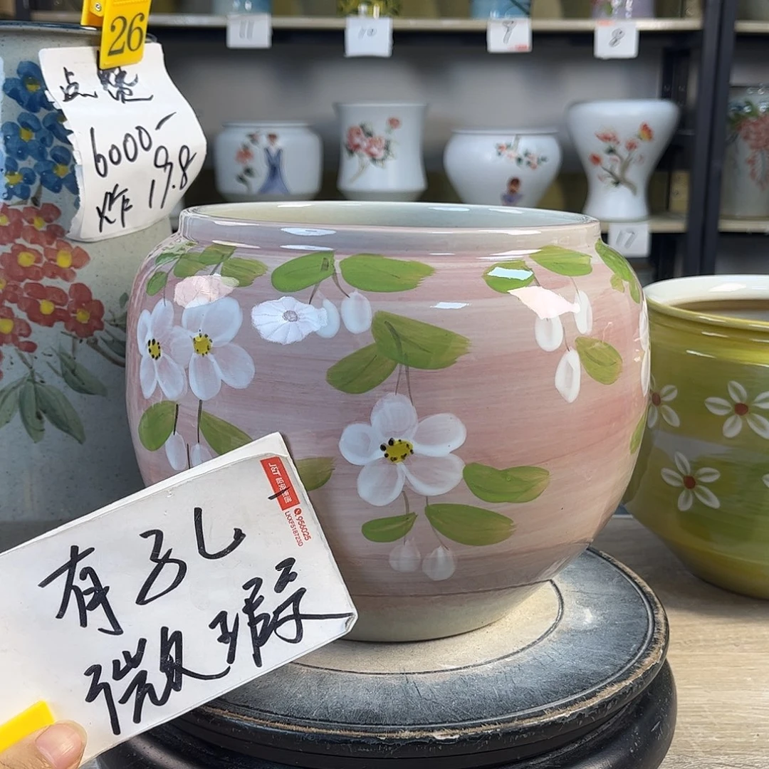 罐1xc景德镇陶瓷花盆
