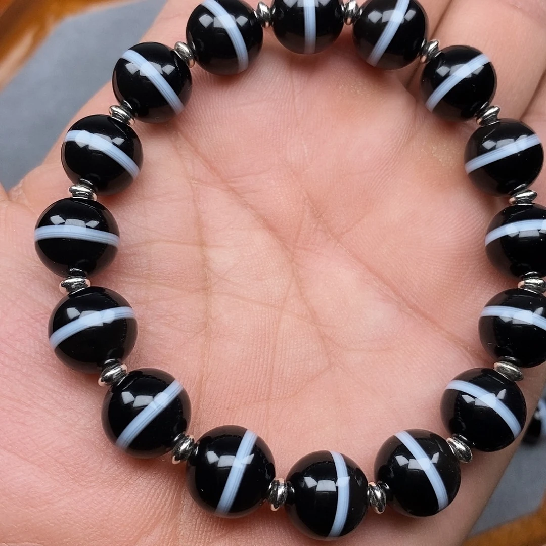 肉***物玛瑙/玉髓未镶嵌手链